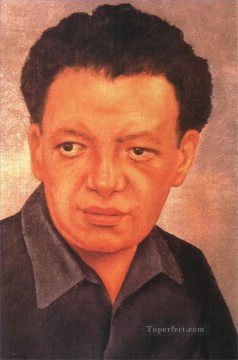Frida Kahlo Painting - Portrait of Diego Rivera feminism Frida Kahlo